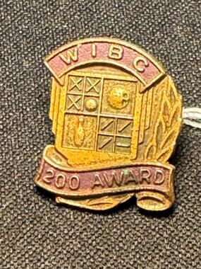 Vintage WIBC Bowling Lapel Pin